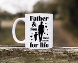 Father And Son Best Friends For Life Happy Father's Day Celebration Dad Love Dad's Day Man Male Parental Daddy's Special Day Paternal Recognition Parenting Appreciation SVG JPG PNG Cricut Sublimation Print Cutting Designs