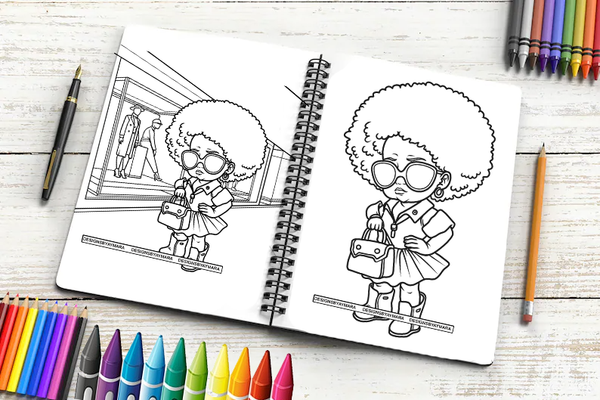 Bundle 28 Kids Coloring Book Image Children's coloring book Kids activity book Coloring pages for children Fun coloring for kids Educational coloring book Creative coloring for youngsters SVG PNG JPG Designs For Coloring Book Cut Cutting Graphic