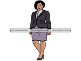 Classy Boss Lady PNG File For Print Not For Cutting