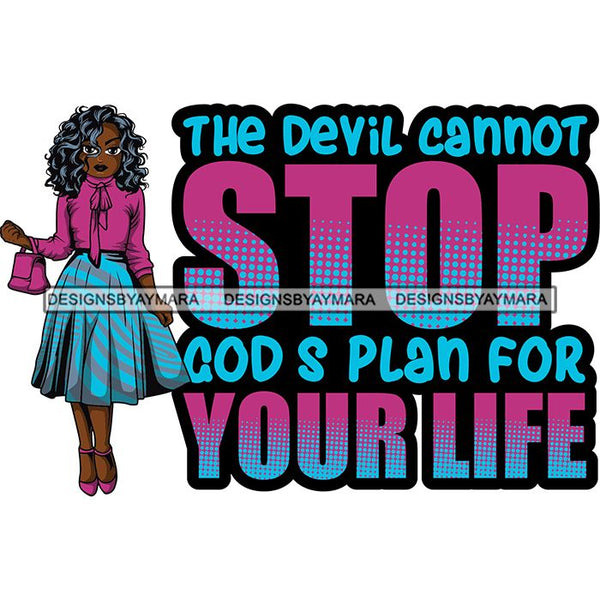 Afro Lola Classy God Lord Faith Prayers Quotes .SVG Clipart Cutting Files For Silhouette and Cricut and More!