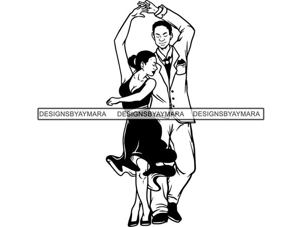 Stepper Dancer Stepping Chicago Style SVG Cut Files