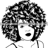 Afro Lady Black Goddess Melanin Dark Latina Morena SVG Files For Cutting and More!