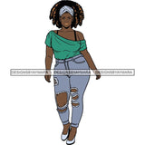 BBW Thick Thigh Woman Sassy Exotic Curvy Big Bone Goddess .SVG Cutting Files For Silhouette and Cricut and More!