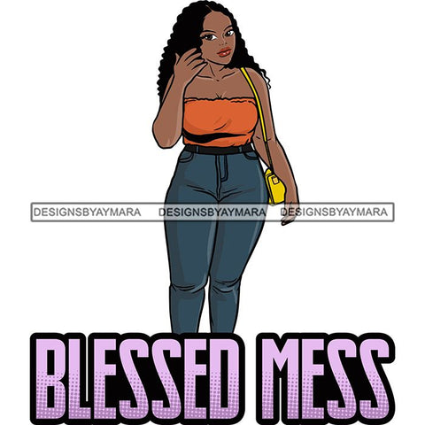 Fashion Woman Melanin Bad Ass Life Quotes .SVG Cutting Files For Silhouette Cricut and More!