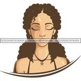 Afro Beautiful Woman Goddess Diva Classy Lady .SVG Cut Files For Silhouette and Cricut