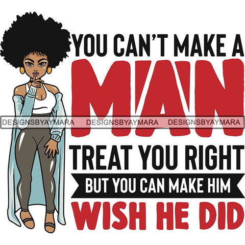 Afro Lola Boss Lady Quotes SVG Cutting Files For Silhouette Cricut and More