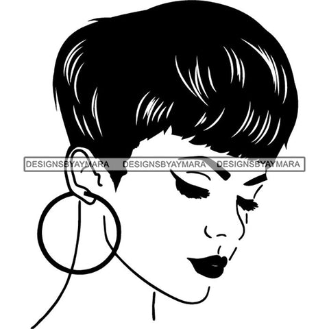 Afro Goddess Rihanna Love Beautiful Face SVG Files For Cutting and More!