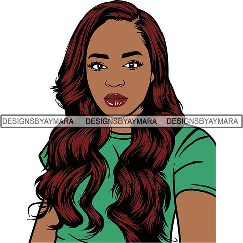 Afro Woman Goddess Diva Melanin Love Sensual .SVG Cut Files For Silhouette and Cricut and More!