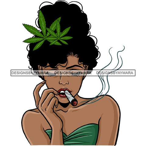 Weed Leaf Dope Cannabis Medical Marijuana Joint Blunt High Life SVG Cutting Files