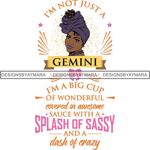 Gemini Birthday Queen SVG Cutting Files For Cricut and More.