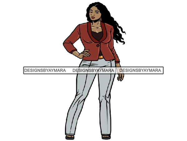 Classy Boss Lady PNG File For Print Not For Cutting