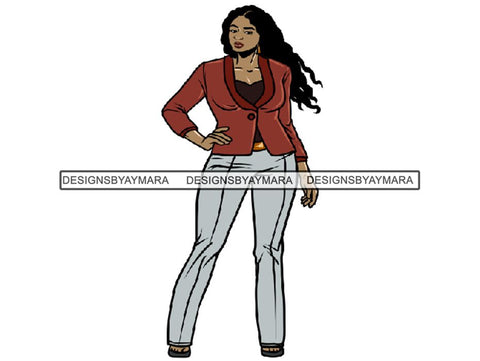 Classy Boss Lady PNG File For Print Not For Cutting