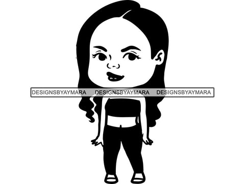 Cute Fabulous Ladies SVG Cut Files For Silhouette and Cricut