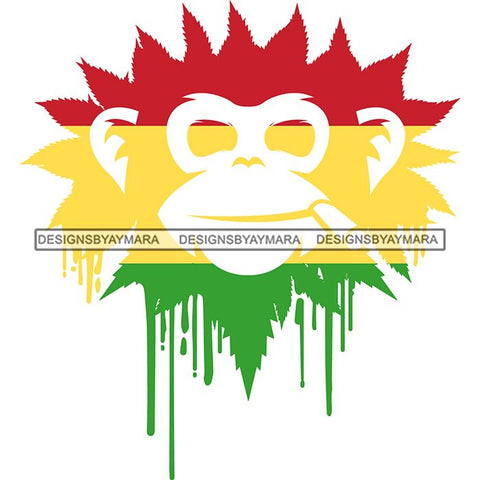 Rasta Weed Leaf Joint Blunt Pot Cannabis Hashish Grass Marijuana Medicinal Hemp Stoned High Life SVG Cutting Files