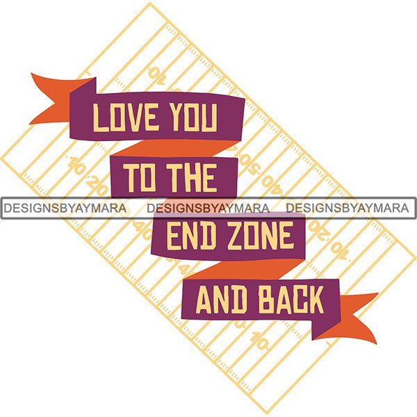 Football Quotes SVG Cutting Files For Cricut Silhouette and More.