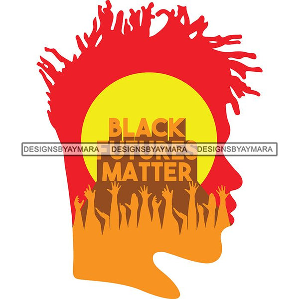 Black Lives Matter Humanity Social Protest Justice Black-Owned Businesses SVG PNG JPG Vector Cutting Files