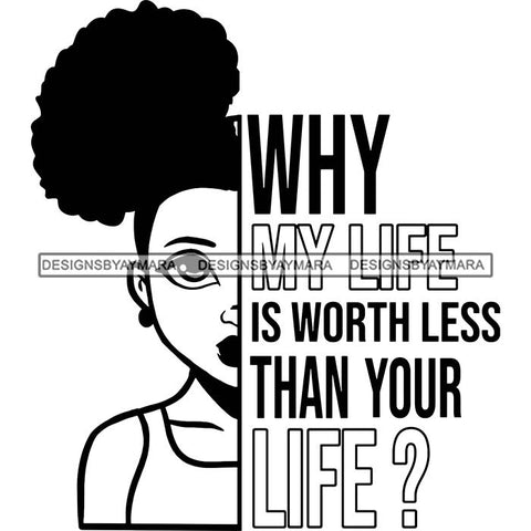 Black Lives Matter Humanity Social Protest Justice Racism Movement SVG PNG JPG Vector Cutting Files