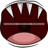 Funny Half Face Cute Designs For Mask Virus Protection SVG Cutting Files