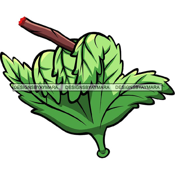 Weed Leaf Dope Cannabis Medical Marijuana Joint Blunt High Life SVG Cutting Files