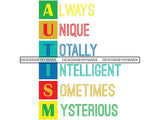 Autism Awareness Quotes PNG File For Print