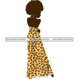 Sensual African Artwork Proud Roots Goddess Safari Savanna Africa Continent Exotic Environment  SVG Files For Cutting and More!