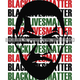Black Lives Matter Humanity Social Protest Justice Black-Owned Businesses SVG PNG JPG Vector Cutting Files