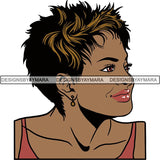 Afro Latina Woman SVG Cutting Files For Silhouette Cricut and More