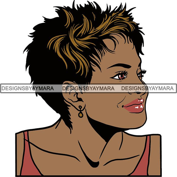 Afro Latina Woman SVG Cutting Files For Silhouette Cricut and More