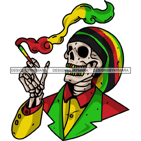 Rasta High Life Smoking Weed Everyday 420 Cannabis Pot Head Weed Leaf Grass Marijuana Joint Blunt Stoned SVG Cutting Files