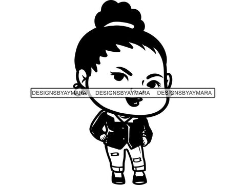 Cute Fabulous Ladies SVG Cut Files For Silhouette and Cricut