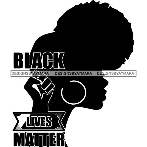 Black Lives Matter Humanity Social Protest Justice Black-Owned Businesses SVG PNG JPG Vector Cutting Files