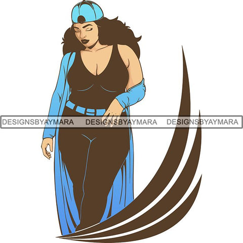 Afro Beautiful Woman Goddess Diva Classy Lady .SVG Cut Files For Silhouette and Cricut