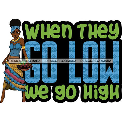 Afro Lola Black History Month Quotes .SVG Clipart Vector Cutting Files For Circuit Silhouette Cricut and More!