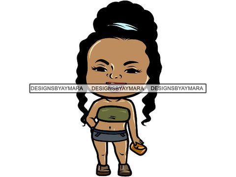 Cute Fabulous Ladies PNG Files For Print