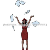 Graduation Achievement Hard Work Diploma Success Robe Cap Certificate College SVG Cutting Files