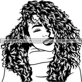 Afro Lady Black Goddess Melanin Dark Latina Morena SVG Files For Cutting and More!