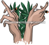 Marijuana Pot Head Rasta 420 Cannabis Weed Leaf Grass Joint Blunt Stoned High Life SVG Cutting Files