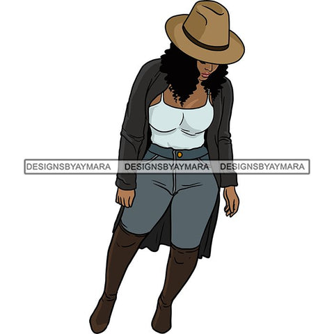 Fashion Diva Glamour Afro Classy Sexy Lady SVG PNG JPG Vector Files For Cutting and More