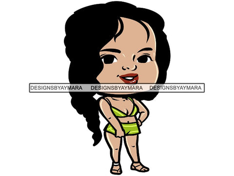 Cute Fabulous Ladies PNG Files For Print