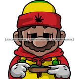 Rasta High Life Smoking Weed Everyday 420 Cannabis Pot Head Weed Leaf Grass Marijuana Joint Blunt Stoned SVG Cutting Files