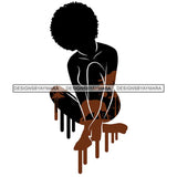 Sensual African Artwork Woman Body Proud Roots Safari Savanna Africa Continent Exotic Environment SVG Files For Cutting and More!