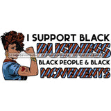 Black Lives Matter Humanity Social Protest Justice Racism Movement SVG PNG JPG Vector Cutting Files