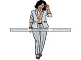 Classy Boss Lady PNG File For Print Not For Cutting