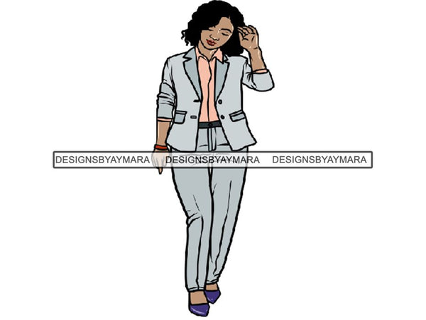 Classy Boss Lady PNG File For Print Not For Cutting