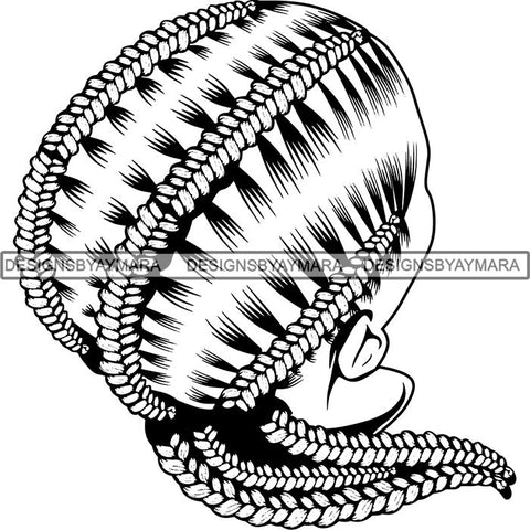 Afro Woman Braids Dreads Dreadlocks Hairstyle SVG Cut Files For Silhouette and Cricut