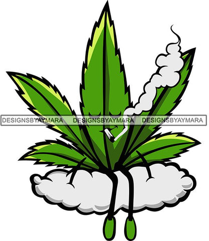 Marijuana Pot Head Rasta 420 Cannabis Weed Leaf Grass Joint Blunt Stoned High Life SVG Cutting Files