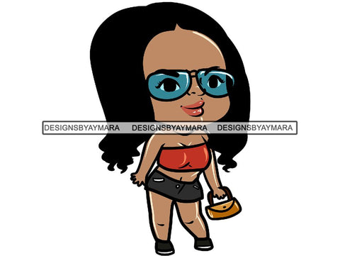 Cute Fabulous Ladies PNG Files For Print