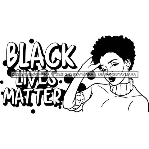 Black Lives Matter Humanity Social Protest Justice Racism Movement SVG PNG JPG Vector Cutting Files