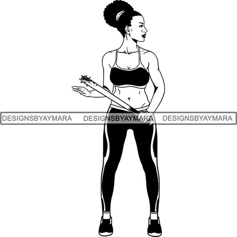 Afro Black Woman Halloween SVG Cutting Files For Silhouette Cricut and More