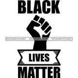 Black Lives Matter Humanity Social Protest Justice Black-Owned Businesses SVG PNG JPG Vector Cutting Files